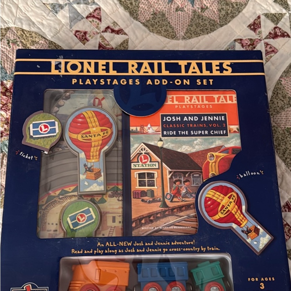 Lionel Rail Tales Playstages Add-On Set - Multicolor
